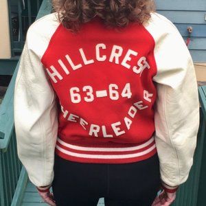 RARE VTG 60s Varsity Cheerleader Jacket Dallas Bomber